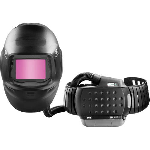 Speedglas G5-01 Heavy-Duty Welding Helmet with Adflo PAPR Assembly, Welding Helmet, Lithium-Ion Battery Duraquip Inc
