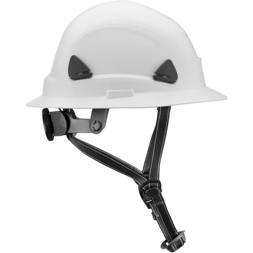 Casque Fibre Metal de style escalade avec bordure compl&egrave;te, R&eacute;pond aux normes CSA type 2, Suspension Rochet, Non ventil&eacute; Duraquip Inc