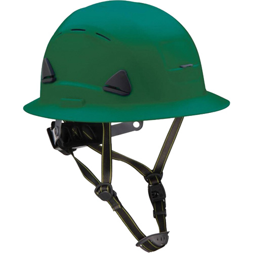 Fibre Metal Climbing Style Helmet with Full Brim, Meets CSA Type 2, Ratchet Suspension, Vented Duraquip Inc