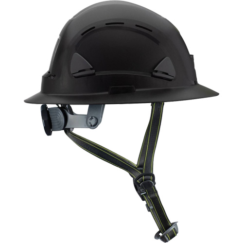 Fibre Metal Climbing Style Helmet with Full Brim, Meets CSA Type 2, Ratchet Suspension, Vented Duraquip Inc