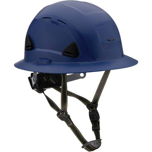 Fibre Metal Climbing Style Helmet with Full Brim, Meets CSA Type 2, Ratchet Suspension, Vented Duraquip Inc