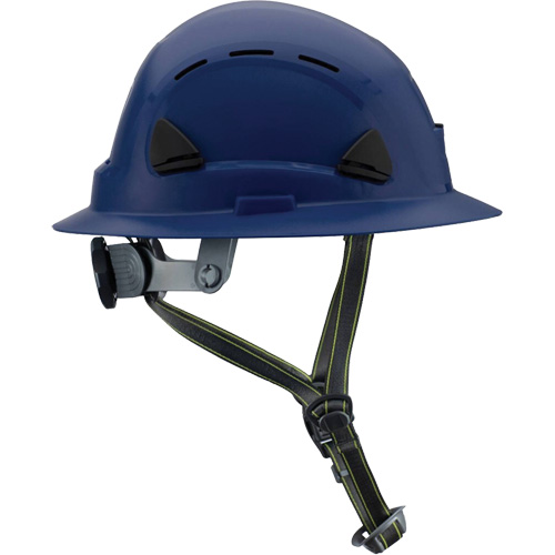 Fibre Metal Climbing Style Helmet with Full Brim, Meets CSA Type 2, Ratchet Suspension, Vented Duraquip Inc