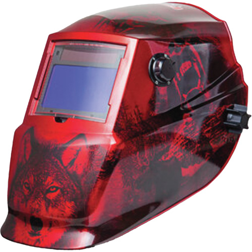 Masque de soudage auto-assombrissant, 3,78" lo x 2,05" la Champ de vision, Teinte 9 - 13 Duraquip Inc