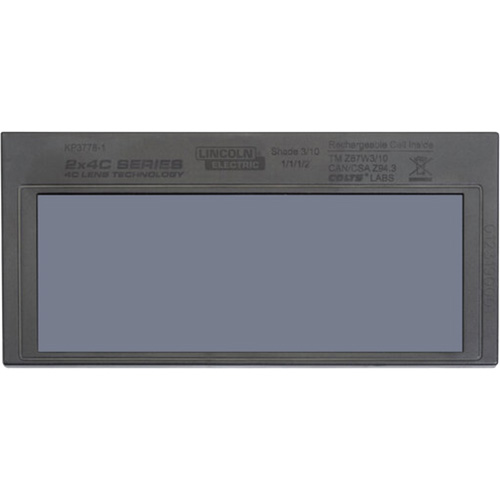 VIKING 2x4C&reg; Series Auto Darkening Lens with Fixed Shade 10 Duraquip Inc