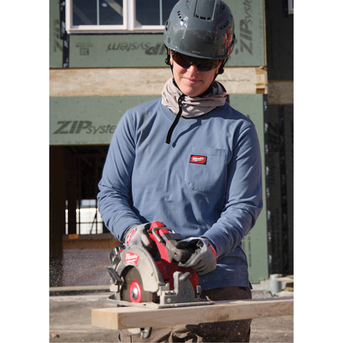 T-shirt &agrave; manches longues avec poches GRIDIRON, Femmes, T-petit, Noir Duraquip Inc