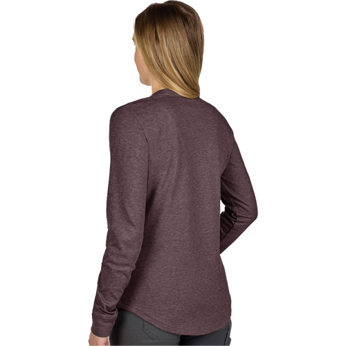 T-shirt hybride &agrave; manches longues FREEFLEX, Femmes, T-petit, Mauve Duraquip Inc