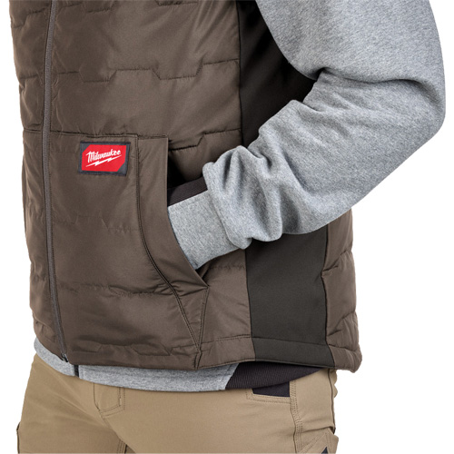 Veste l&eacute;g&egrave;re et isol&eacute;e FREEFLEX, Hommes, Petit, Brun Duraquip Inc