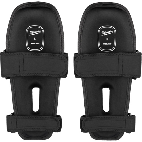 Dynamic Flooring Knee Pad, Hook and Loop Style, Plastic Caps, Foam Pads Duraquip Inc