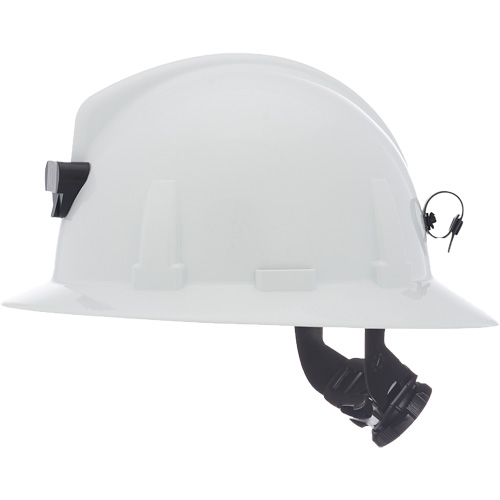 Casque de s&eacute;curit&eacute; Topgard avec suspension Fas-Trac III, R&eacute;pond aux normes CSA type 2, Suspension Rochet, Non ventil&eacute; Duraquip Inc