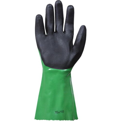 Gants r&eacute;sistants aux produits chimiques SolvStop, Taille 7, 12" lo, PVC Duraquip Inc