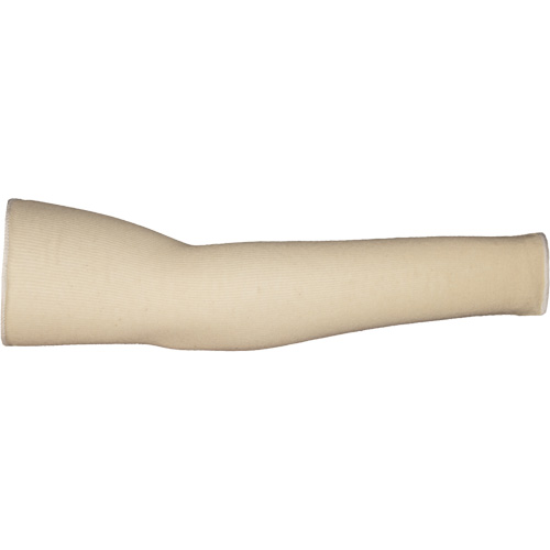 Manchette de protection pour des t&acirc;ches &agrave; faible risque PKCW KnitActiv –  emballage pour machines distributrices, 18", Coton, Beige Duraquip Inc