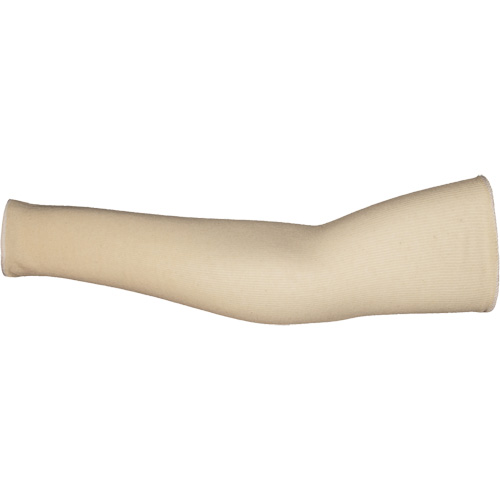 Manchette de protection pour des t&acirc;ches &agrave; faible risque PKCW KnitActiv –  emballage pour machines distributrices, 18", Coton, Beige Duraquip Inc