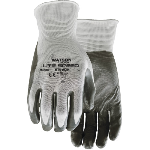 Gants 389 Stealth Lite Speed, T-petit, R&ecirc;vetement Nitrile, Enveloppe en Polyester Duraquip Inc