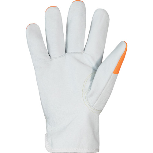 Endura Pro High-Visibility Cut-Resistant Gloves, Size Small, Cowhide Shell, ASTM ANSI Level A6 Duraquip Inc
