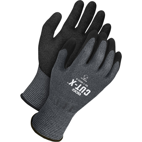 Cut-X&reg; Cut-Resistant Touchscreen Gloves, Size 5, 15 Gauge, Polyurethane Coated, HPPE Shell, ASTM ANSI Level A5 Duraquip Inc