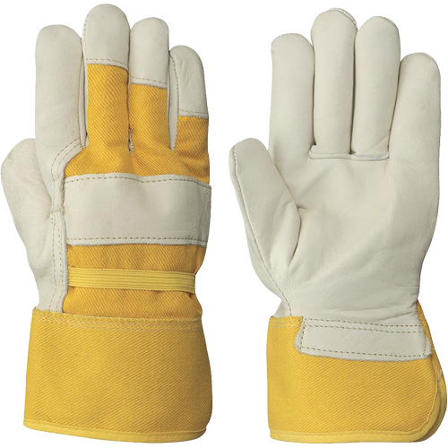 Gants isol&eacute;s en cuir fleur de vache pour femmes, Taille unique, Paume en Cuir fleur de vache, Doublure en Molleton Duraquip Inc