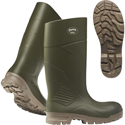 Ranpro Soft-Toe Boots, Polyurethane, Size 4 Duraquip Inc