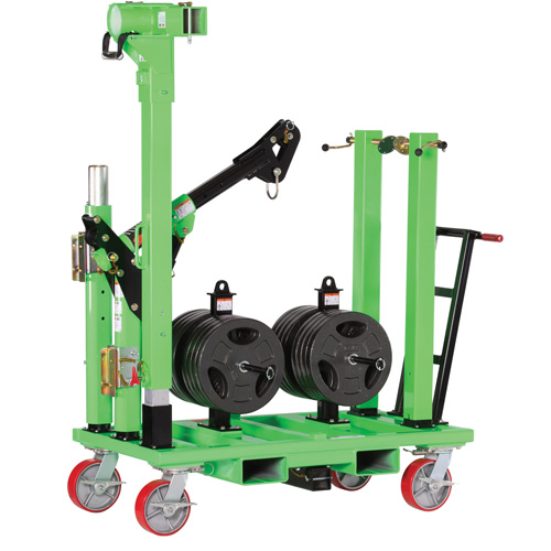 DBI-SALA&reg; Confined Space Counterweighted Cart Base Duraquip Inc