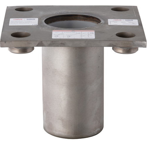 DBI-SALA&reg; Confined Space Core Insert Base with Top Plate, Stainless Steel Duraquip Inc