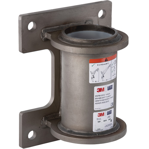 DBI-SALA&reg; Confined Space Wall Mount Base, Stainless Steel Duraquip Inc