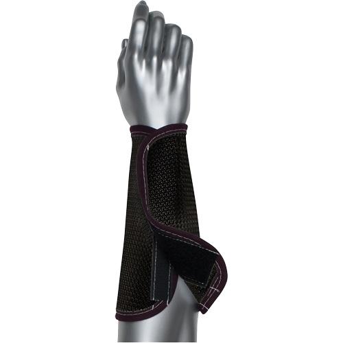 Manchette en maille de canne &agrave; double &eacute;paisseur Kut Gard, Nylon, 9", ASTM ANSI niveau A4, Noir Duraquip Inc