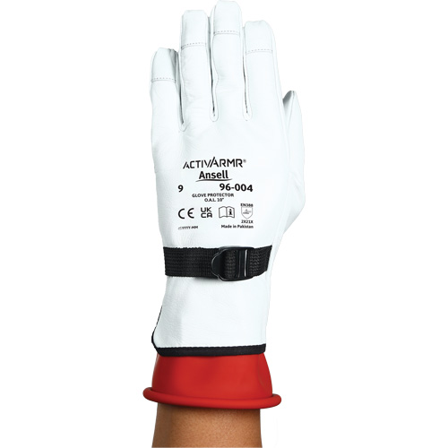 ActivArmr&reg; 96004 Goatskin Leather Protector Gloves, Size 12, 10" L Duraquip Inc