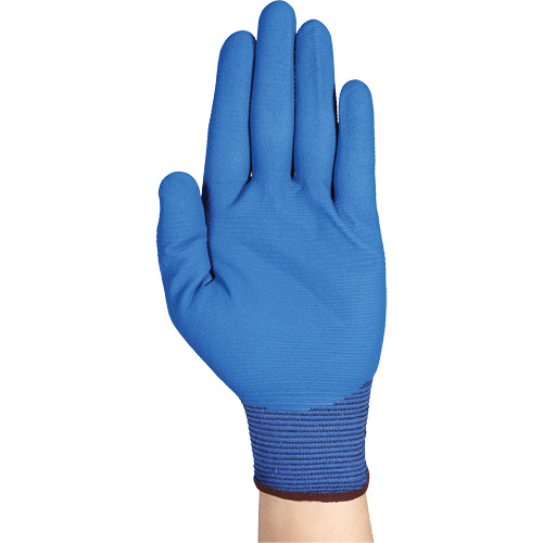 HyFlex&reg; 11-814 Gloves, Size 5/2X-Small, 18 Gauge, Foam Nitrile Coated, Nylon/Spandex Shell, ASTM ANSI Level A1/EN 388 Level 1/EN 388 Level A Duraquip Inc