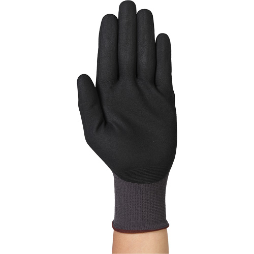 HyFlex&reg; 11-844 Gloves, Size 5/2X-Small, 15 Gauge, Foam Nitrile Coated, Nylon/Spandex Shell, ASTM ANSI Level A1/EN 388 Level 1/EN 388 Level A Duraquip Inc