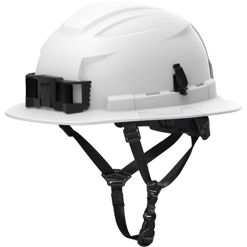 Casque de s&eacute;curit&eacute; &agrave; bordure complet BOLT, R&eacute;pond aux normes CSA type 2, Suspension Rochet, Non ventil&eacute; Duraquip Inc