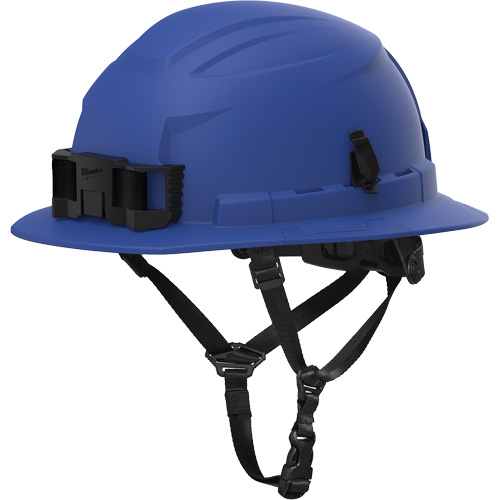 BOLT 4-Point Full Brim Safety Helmet, Ratchet Suspension, ANSI Type II/CSA Type 2 Duraquip Inc
