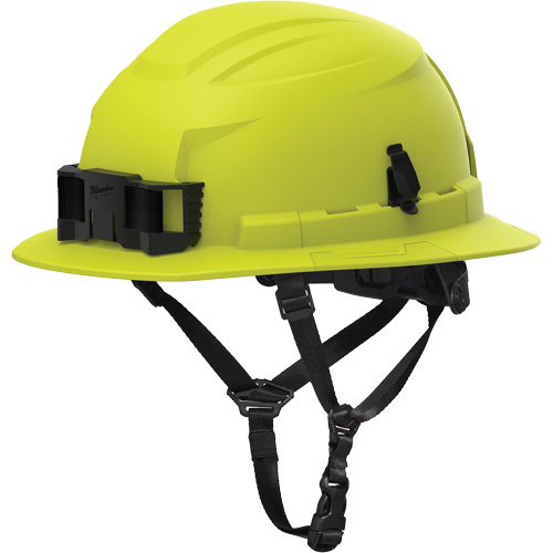 BOLT 4-Point Full Brim Safety Helmet, Ratchet Suspension, ANSI Type II/CSA Type 2 Duraquip Inc