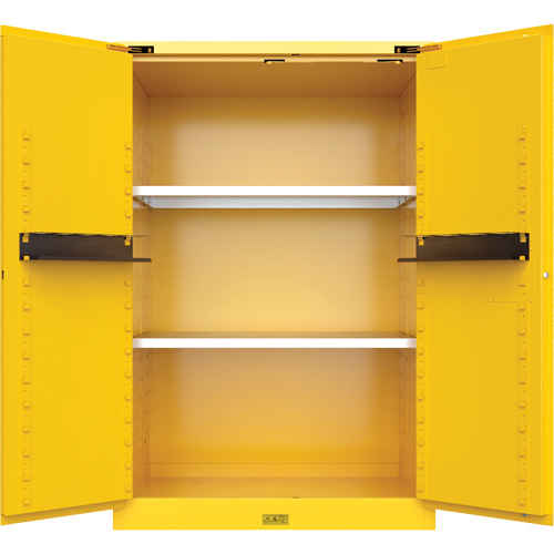 Armoire de s&eacute;curit&eacute; pour produits inflammables Utili-Guard+, 45 gal., 2 Porte(s), 43" La x 65" h x 22" p Duraquip Inc