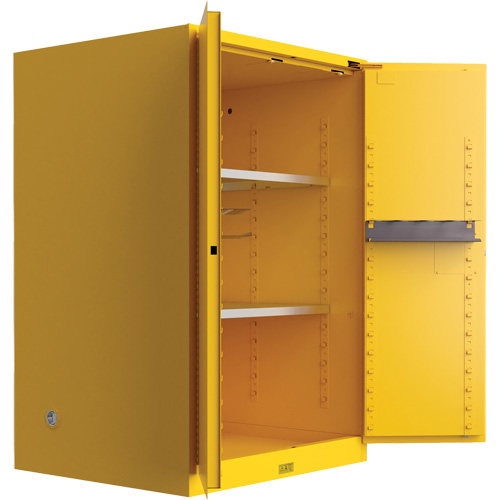 Armoire de s&eacute;curit&eacute; pour produits inflammables Utili-Guard+, 45 gal., 2 Porte(s), 43" La x 65" h x 22" p Duraquip Inc
