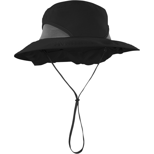 Chapeau de garde forestier 8934 Chill-Its avec prot&egrave;ge-nuque, petit/moyen, Noir Duraquip Inc