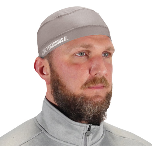 Chill-Its 6632 Performance Knit Cooling Skull Cap, Grey Duraquip Inc