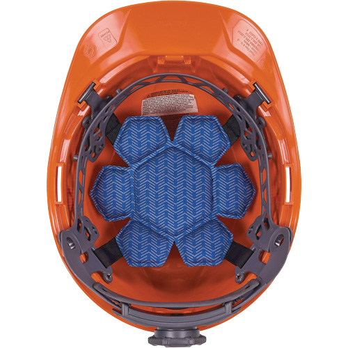 Coussin sup&eacute;rieur de refroidissement pour casque de s&eacute;curit&eacute; Chill-Its 6612 &agrave; &eacute;vacuation de lhumidit&eacute; Duraquip Inc