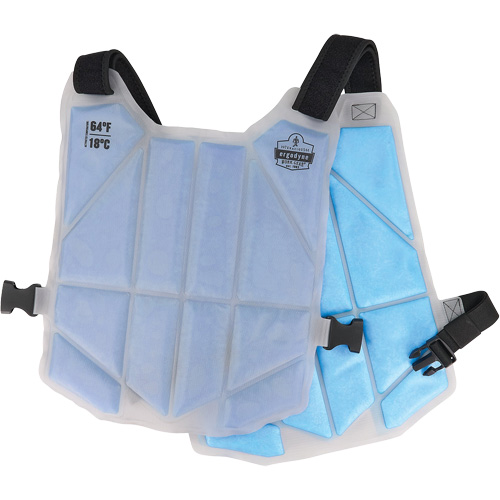 Veste de refroidissement de changement de phase Chill-Its6210, Taille unique, Bleu Duraquip Inc