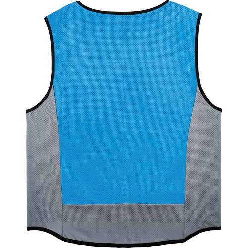 Veste de refroidissement &eacute;vaporatif Chill-Its 6667 avec fermeture &agrave; glissi&egrave;re, 5T-Grand, Bleu Duraquip Inc