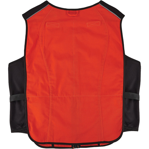 Chill-Its 6255 Lightweight Phase Change Cooling Vest (Vest Only), Large/X-Large, Orange Duraquip Inc