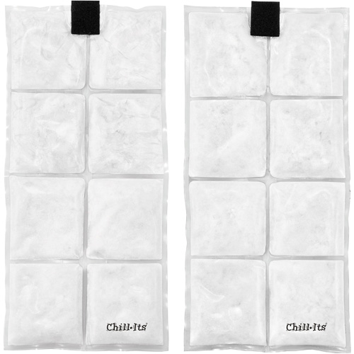 Chill-Its 6260 Lightweight Phase Change Cooling Vest with Rechargeable Packs, 2X-Large/3X-Large, Orange Duraquip Inc
