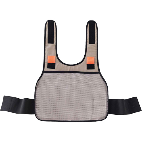 Chill-Its 6235 Standard Phase Change Cooling Vest, Large/X-Large, Khaki Duraquip Inc