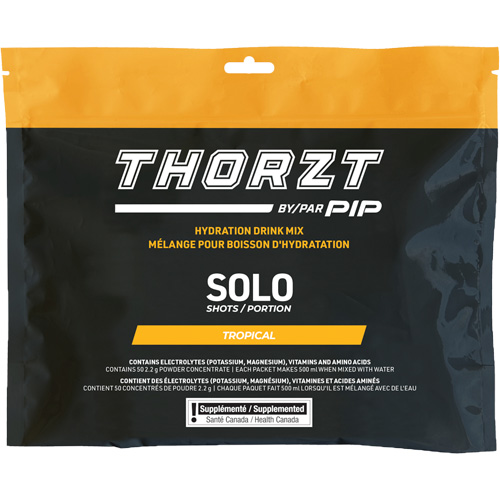 THORZT Sugar-Free Solo Shot Hydration Drink Mix, Single Serve, Tropical Duraquip Inc