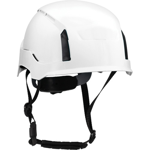RZRBack Industrial Climbing Helmet, Meets CSA Type 2, Ratchet Suspension, Non-Vented Duraquip Inc