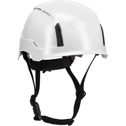 RZRBack Industrial Climbing Helmet, Meets CSA Type 1, Ratchet Suspension, Vented Duraquip Inc