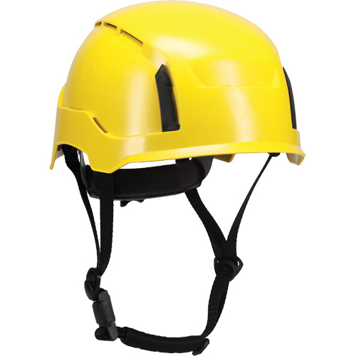 RZRBack Industrial Climbing Helmet, Meets CSA Type 1, Ratchet Suspension, Vented Duraquip Inc
