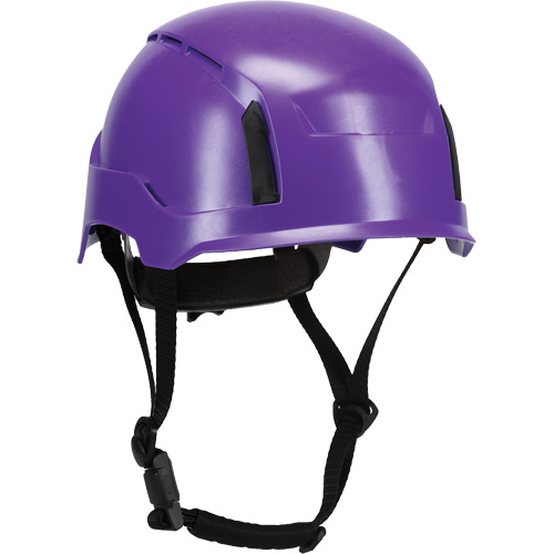 RZRBack Industrial Climbing Helmet, Meets CSA Type 1, Ratchet Suspension, Vented Duraquip Inc