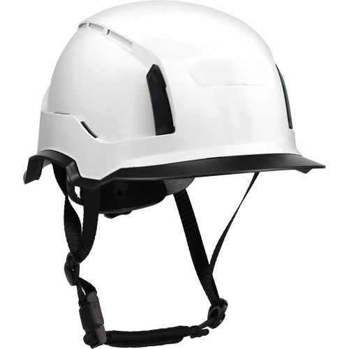 Narrow Clip-On Full Brim for RZRBack Climbing Helmet, White Duraquip Inc
