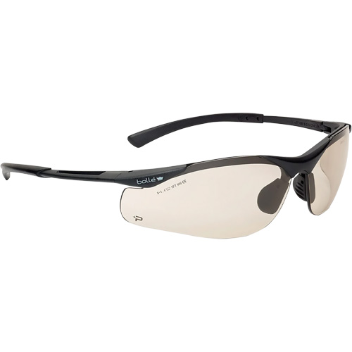Contour BSSI Safety Glasses, Brown/Copper Lens, Anti-Fog/Anti-Scratch, ANSI Z87+ Duraquip Inc