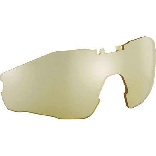 MY6 Safety Glasses Replacement Lens, Anti-Fog/Anti-Scratch, Amber, MY6 Duraquip Inc