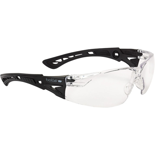 Lunettes de s&eacute;curit&eacute; Rush + Petit BSSI, Lentille Transparent, Antibu&eacute;e/Anti-&eacute;gratignures, ANSI Z87+ Duraquip Inc